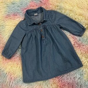 Baby Girl Denim Dress​